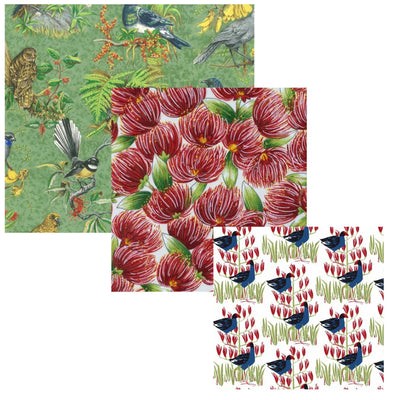 Hexton Bee Co Beeswax Food Wrap Starter Pack - Small/Medium/Large