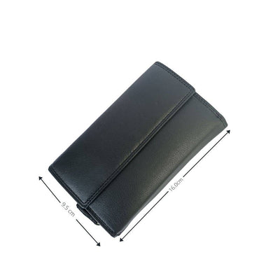 Greenwood Eden Leather Wallet - Black
