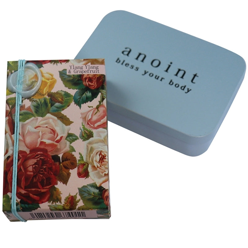 Anoint Ylang Ylang and Grapefruit Lotion Bar and Tin Set