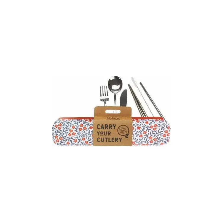 Retro Kitchen Cutlery Kit - Blossom