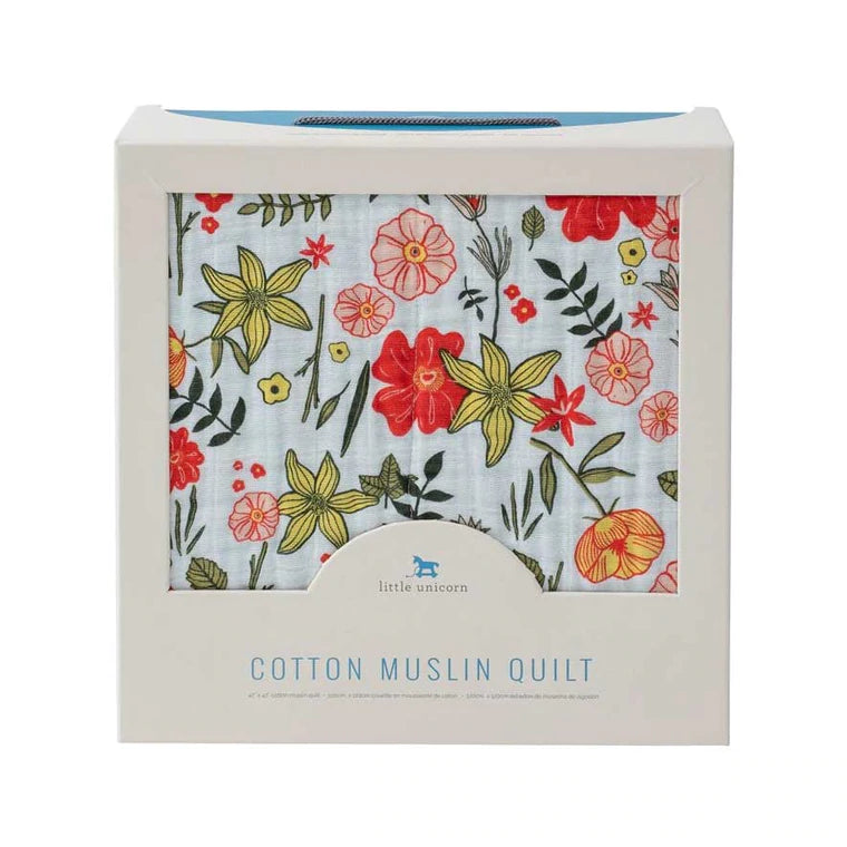 Little Unicorn Cotton Muslin Quilt - Primrose Patch