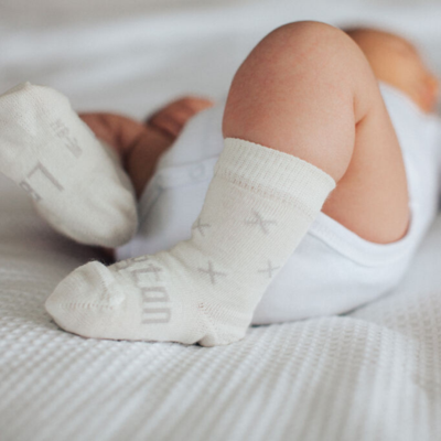 Lamington Merino Crew Socks - Baby