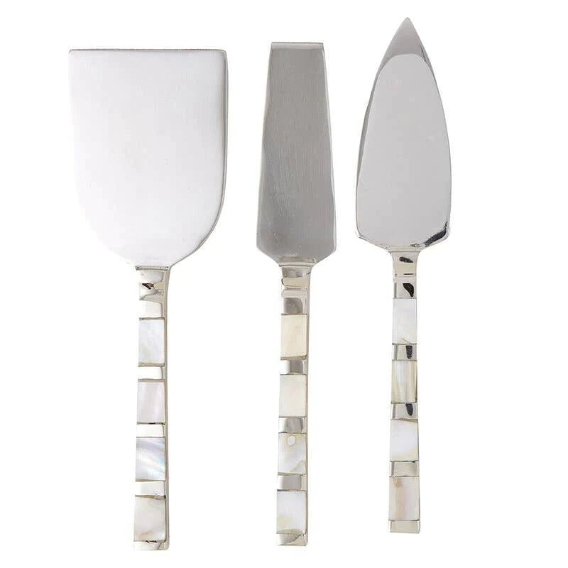Mother of Pearl Cheese Set
