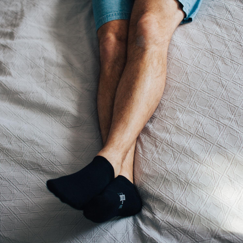 Lamington Merino Sneaker Socks - Man Twin Pack
