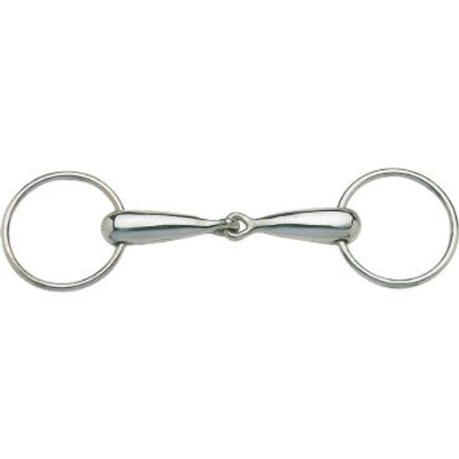 Blue Tag Stainless Steel Hollow Mouth Snaffle