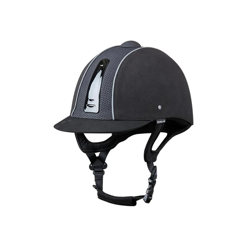Dublin Riding Helmet Dublin Silverline Diamond Piped Helmet – Easts at Makaraka
