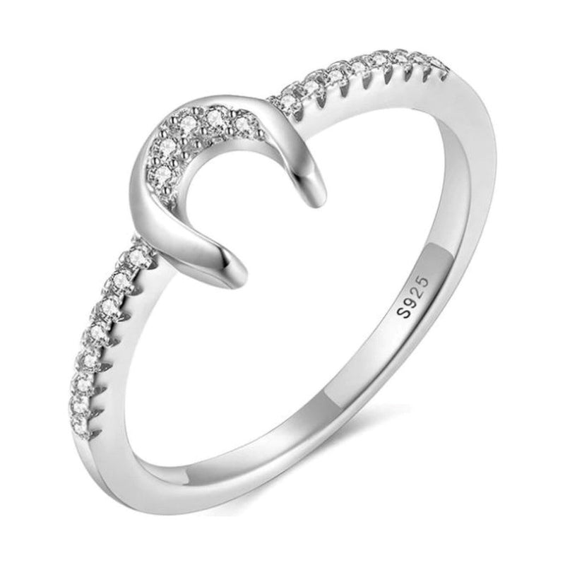 Sterling Silver Horseshoe Ring