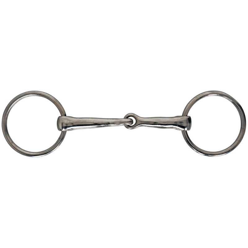 Blue Tag Nickel Plated Wire Ring Snaffle