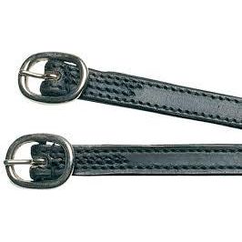 Kincade Stitched Leather Spur Straps