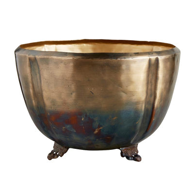 Two Tone Brass Planter - Large