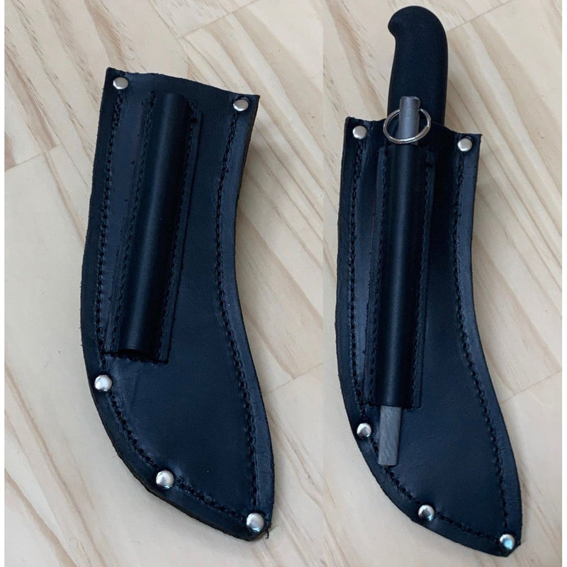 Easts Leather Skinning Knife Pouch - No Hood
