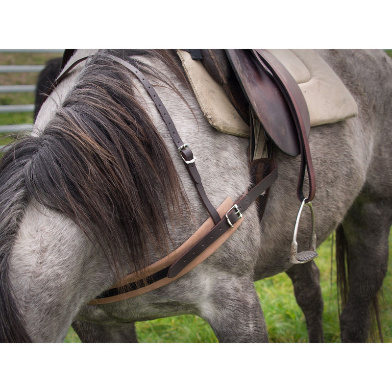 Easts Breastplates Straight Folded Leather