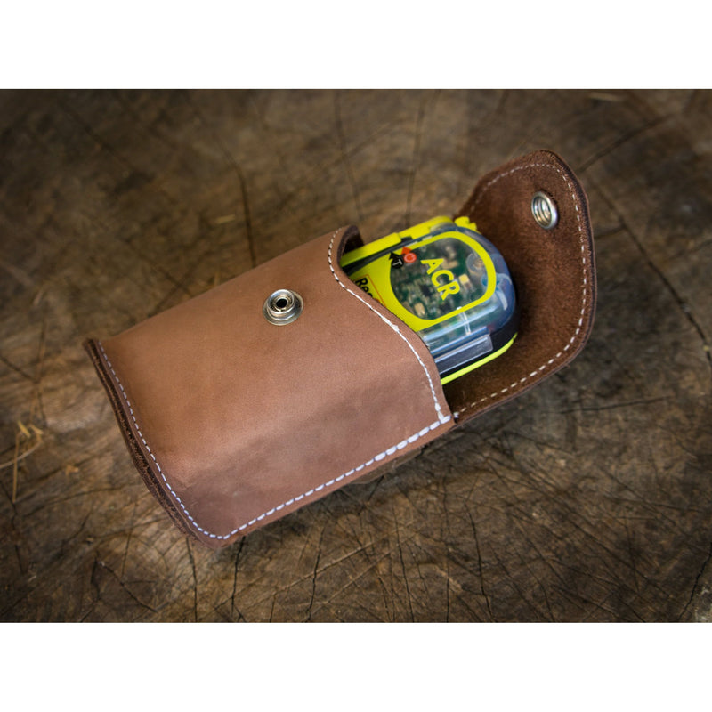 Easts Leather Safety Alert Pouch