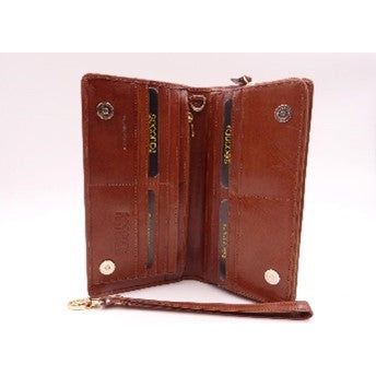 Second Nature Womens Leather Wallet with Strap