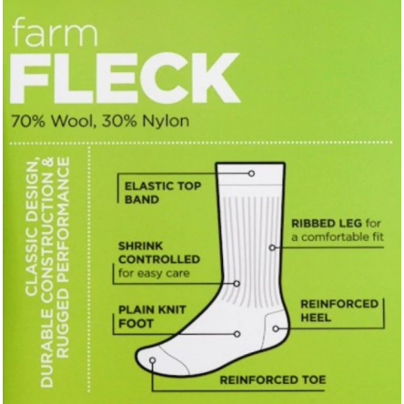 Norsewear Farm Fleck Socks 3 Pack