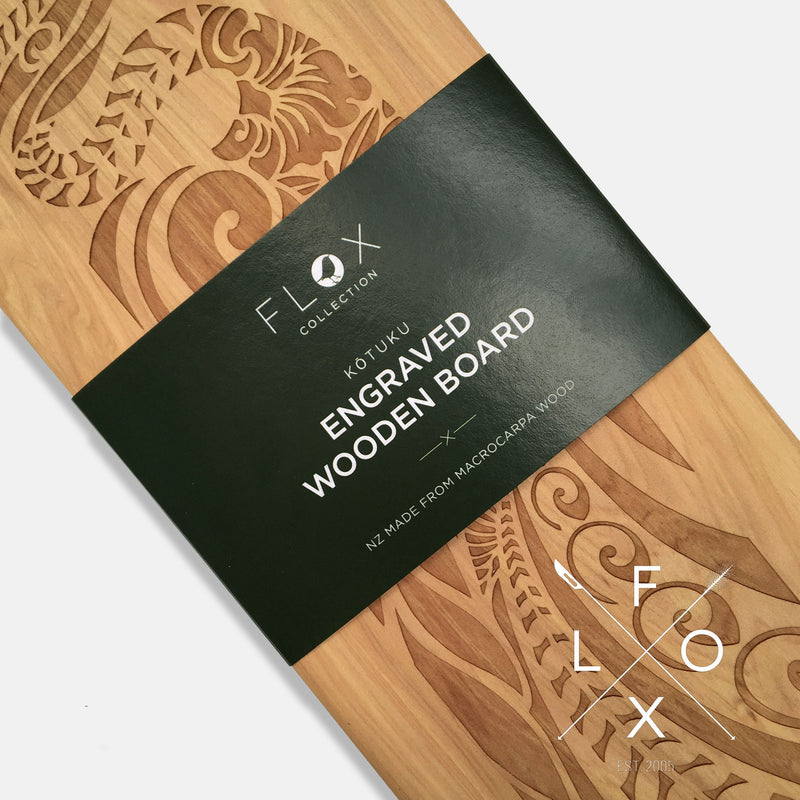 Flox Engraved Wooden Board - Small
