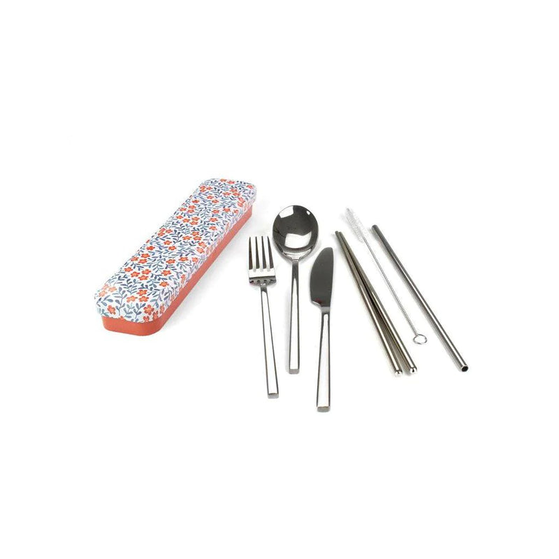Retro Kitchen Cutlery Kit - Blossom