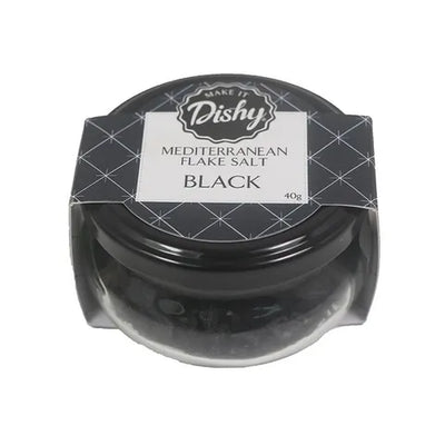 Dishy Medit Flake Salt Black 40g