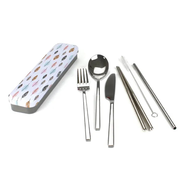 Retro Kitchen Cutlery Kit - Leaves