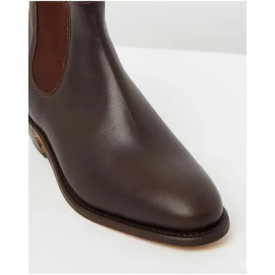 RMW Adelaide Cuban Heel Rubber Sole Yearling Leather D fit