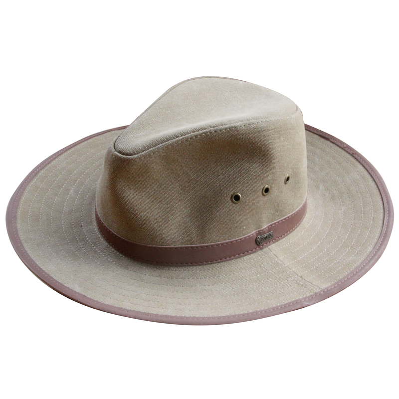Outback Flinders Canvas Hat - Tan
