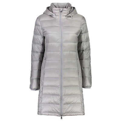 Moke Sarah Long Hooded Down Jacket