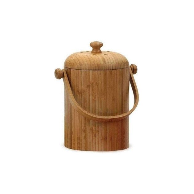 RSVP Bamboo Compost Pail