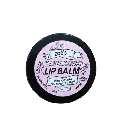 Moana Rd Zoes Kawakawa Lip Balm - Strawberry