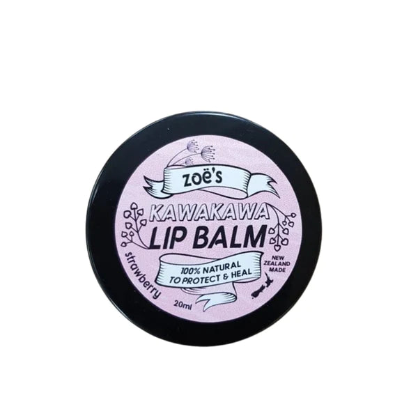 Moana Rd Zoes Kawakawa Lip Balm - Strawberry